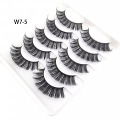 5 Pairs 3D Faux Mink Lashes Natural Fluffy Long False Eyelashes Eyelash Extension Eyelashes For Beauty