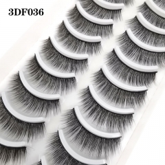 Perfect For Parties, Weddinng, 10 Pairs 3D Faux Mink Lashes Fluffy Soft Natural Thick Long Silk False Eyelashes Reusable Makeup Tools