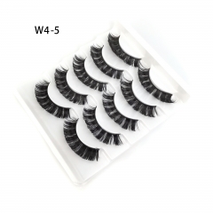 5 Pairs 3D Faux Mink Lashes Natural Fluffy Long False Eyelashes Eyelash Extension Eyelashes For Beauty