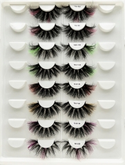 Color MInk Lash 25MM Eyelashes