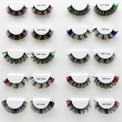 Russian D Curl Faux Mink Color Lash 15MM