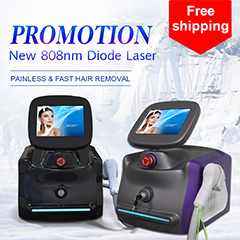 Venda imperdível máquina de depilação a laser de diodo portátil indolor com desconto