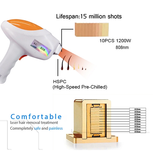 Taibobeauty vertical 800W diode laser hair removal machine