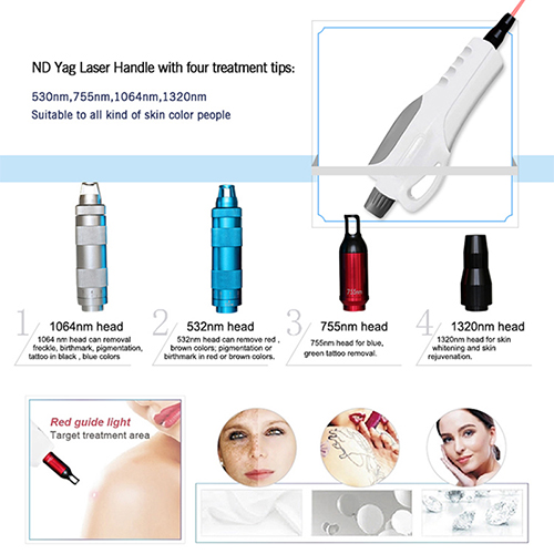 Taibobeauty 2 in 1vertical ipl nd yag laser machine