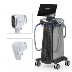 Taibobeauty 1600 W/2000 W vertikale drei Wellenlängen 755 nm/808 nm/1064 nm Diodenlaser-Haarentfernungsmaschine