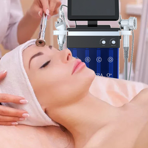 Máquina multifunción de dermoabrasión hidra de limpieza facial