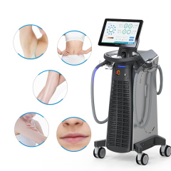 Taibobeauty 1600w / 2000w แนวตั้งสามความยาวคลื่น 755nm/808nm/1064nm Diode Laser เครื่องกำจัดขน