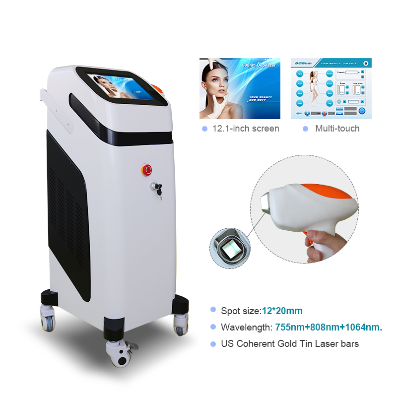 Máy triệt lông diode laser 1200W thẳng đứng Taibobeauty