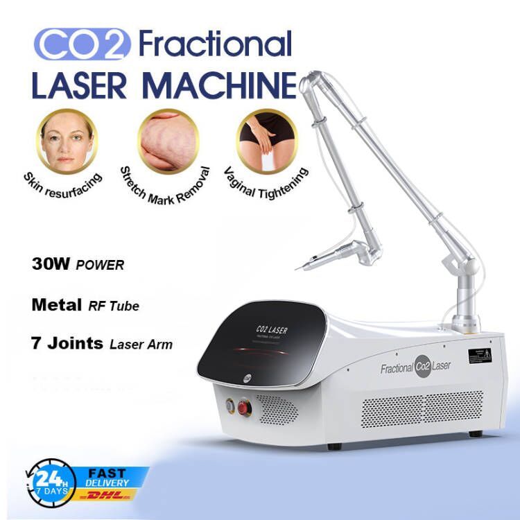 Portable co2 fractional laser machine