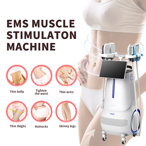 Vertical ems body sculpting machine