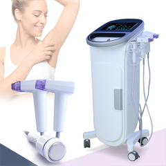 Vertical morpheus8 RF machine