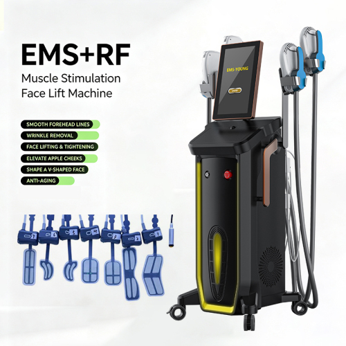 EMS+RF Muscle Stimulation Face Lift Machine