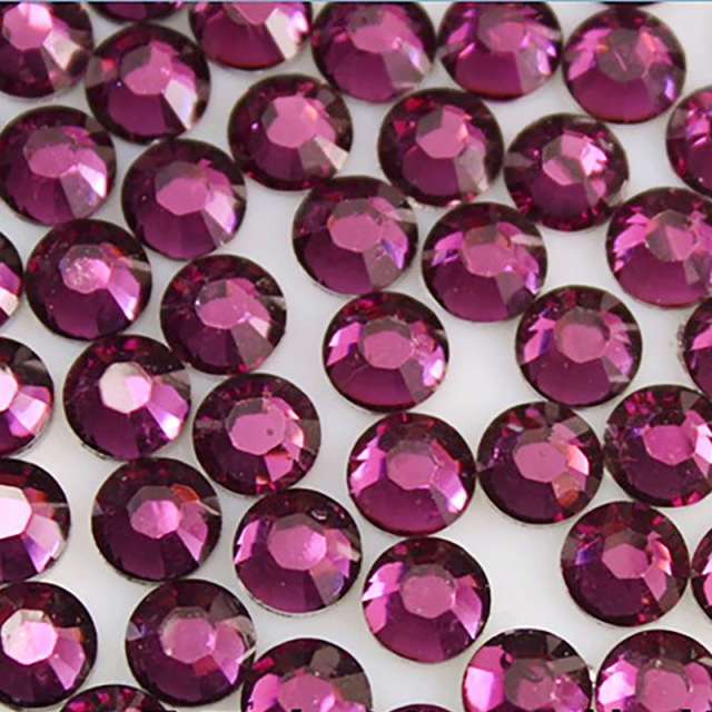 3000pcs Rhinestones Flatback Round Crystal AB 20 color 4 Sizes(3-6mm) for Crafts Nail Face Art Clothes Shoes Bags DIY