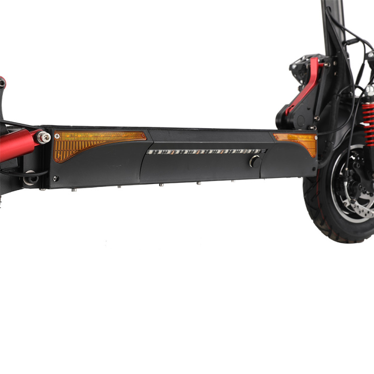 1000W 60KM Range Electric Scooter with 10 Inch Off-Road Tire