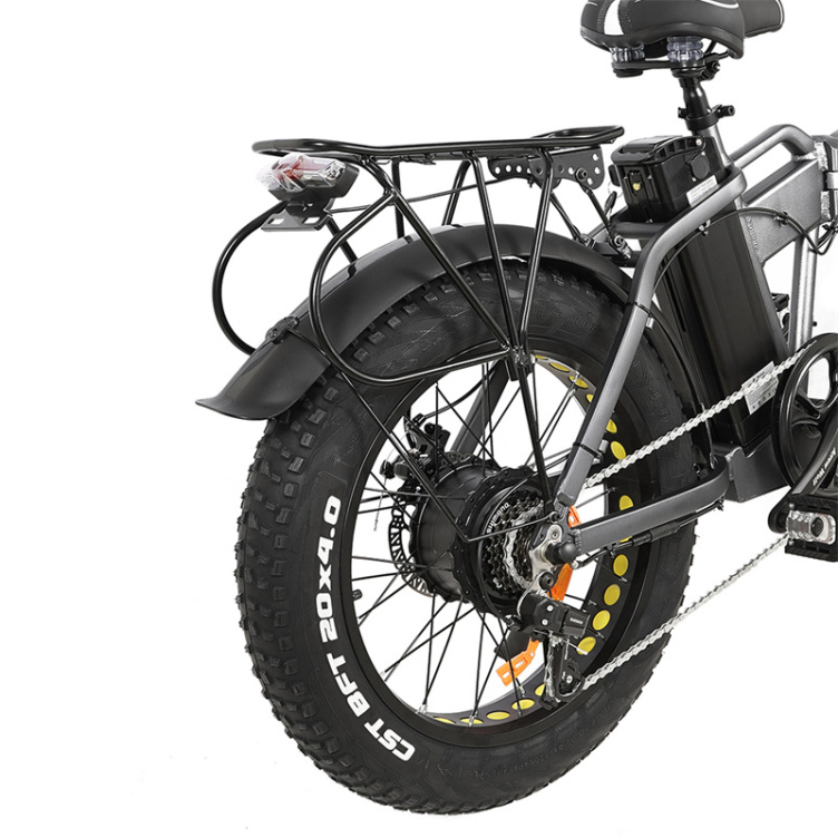 EU WAREHOUSE Free Shipping Aluminum Alloy 750 W Max Speed 45 Km/h Fat Tire Electric Bike With Color Large Screen Lcd