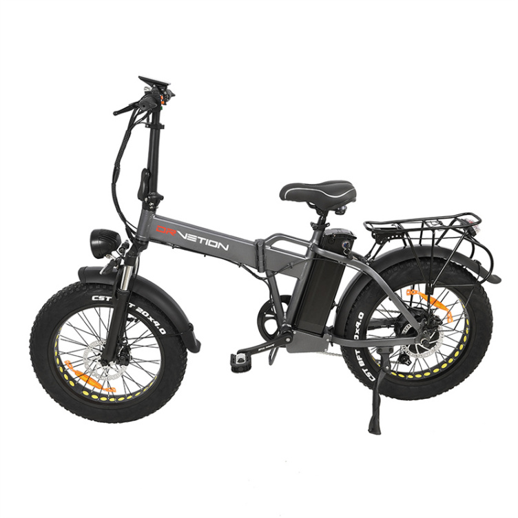 EU WAREHOUSE Free Shipping Aluminum Alloy 750 W Max Speed 45 Km/h Fat Tire Electric Bike With Color Large Screen Lcd