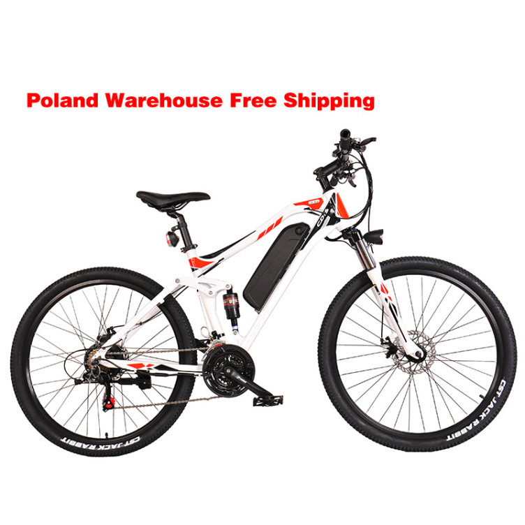 Poland Warehouse Free Shipping 48v 350w Motor Electric Bike Ebike 10.4ah Lithium Battery Electric Bicycle