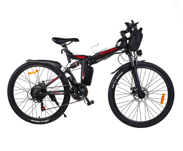 USA Warehouse Free Shipping Electric Bicycle 350w Sports E-bike With LED Meter