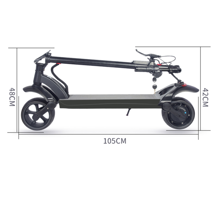 1000W Dual MOTOR Fat Solid Tires Fast Scooter Electric for Adult Folding Electric Scooter Adults