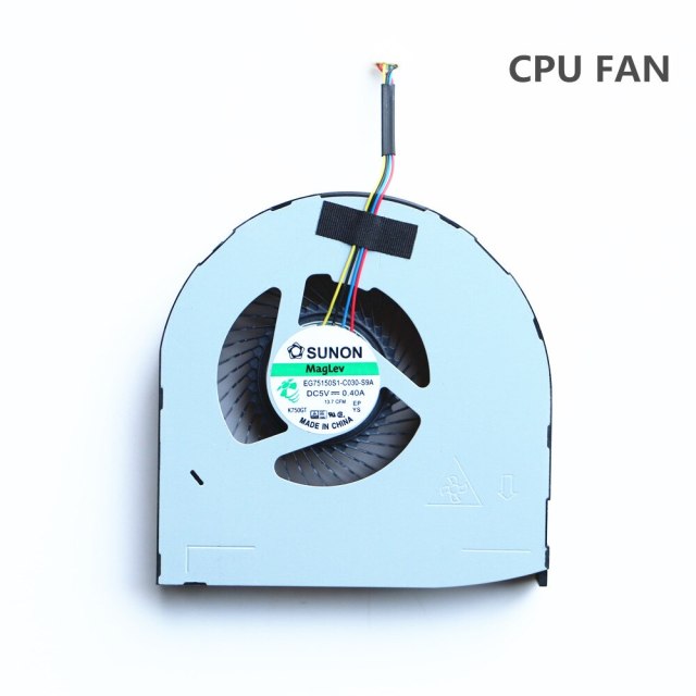 EG75150S1-C030-S9A And EG75150S1-C040-S9A For Dell Precisio 7510 m7510 M7520 7710 m7710 M7720 Laptop Cpu Cooling Fan