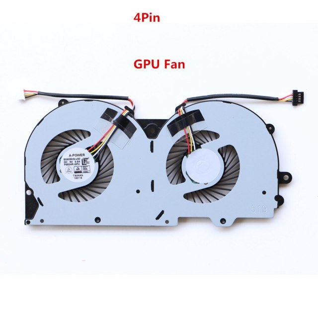 Sager NP8952 (Clevo P950HR) Gpu Cooling Fan