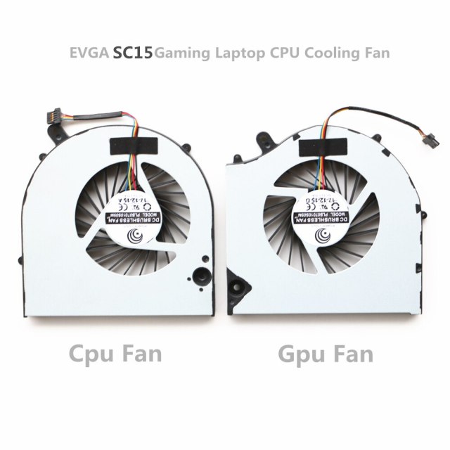Laptop Replacement Cooler Fan For EVGA SC15 Gaming Laptop CPU Cooling Fan