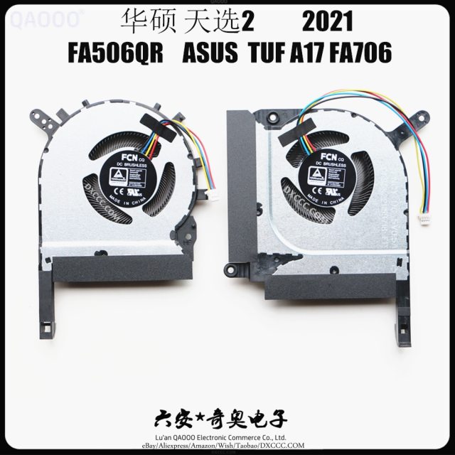 ASUS TUF2 A17 FA706QR FA506QR FA506QM FX506HC FX506HM FX506HE CPU &amp; GPU COOLING FAN 2021