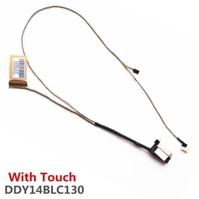 NEW DDY14BLC130 LCD CABLE FOR HP 15-P 15-K 15-V 15Z-P000 15-P214DX LCD LVDS CABLE With touch