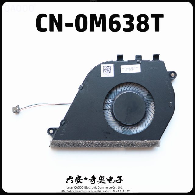 CN-0M638T / CN-0CKNH2 For DELL Vostro / Inspiron 5490 5498 5590 5598 Laptop CPU Cooling Fan