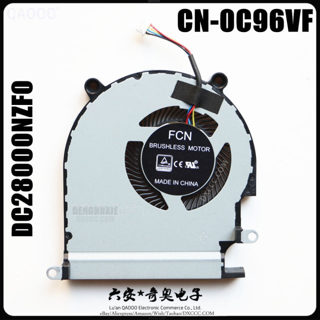 DC28000NZF0 CN-0C96VF For DELL WD19TB WD19TBS WD19DC WD19DCS K20A Docking station Cooling Fan