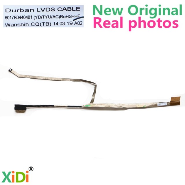 NEW DURBAN LVDS CABLE 6017B0440401 FOR TOSHIBA C55 C55D C55T C55DT LCD LVDS CABLE