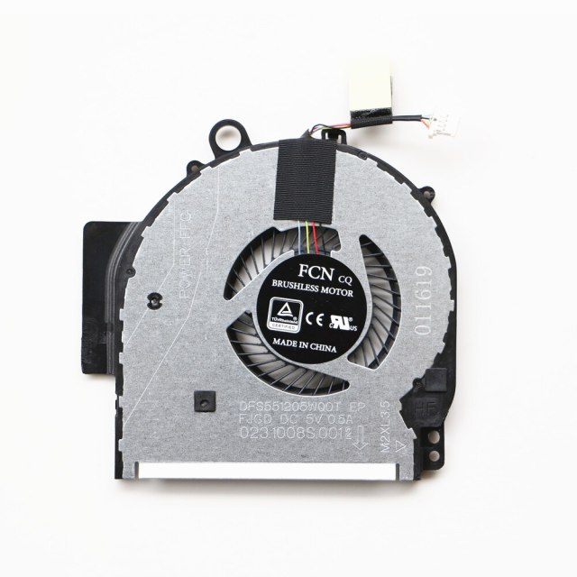 HP Pavilion X360 14-BA 14-BA033tx 14-BA034tx 14-ba041tx 14-ba043tx 14-ba049tx TPN-W125 CPU Cooling Fan