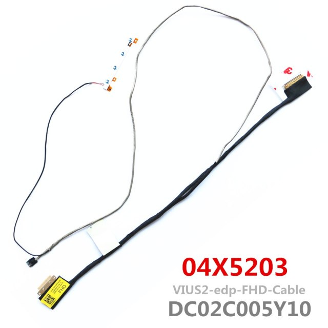 New VIUS2 DC02C005Y10 FHD edp Lvds Cable For Lenovo Thinkpad S531 FHD Lcd Lvds Cable 1920*1080  04X5203