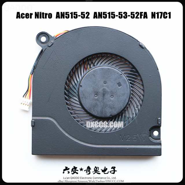 FCN FJCL DC28000JRF0 FOR Acer Nitro AN515-52 AN515-53-52FA N17C1 CPU COOLING FAN