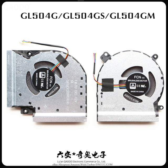 ASUS ROG Strix SCAR II GL504 GL504G GL504GS GL504GM GL504GV CPU COOLING FAN