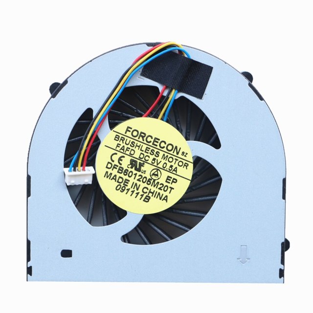 New Medion Akoya P7812 MD97938 MD98770 ForceconDFB601205M20T FAFD DC5V 0.5A Cpu Cooling Fan
