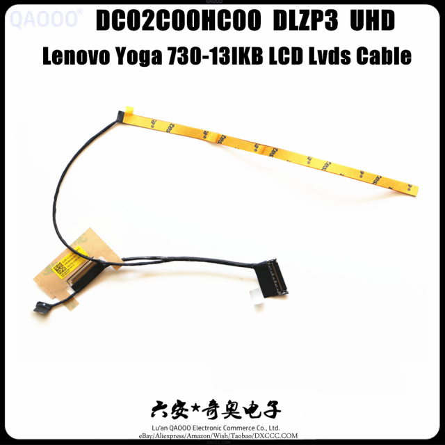 DC02C00HC00 DLZP3 UHD Cable For Lenovo Yoga 730-13IKB LCD Lvds Cable
