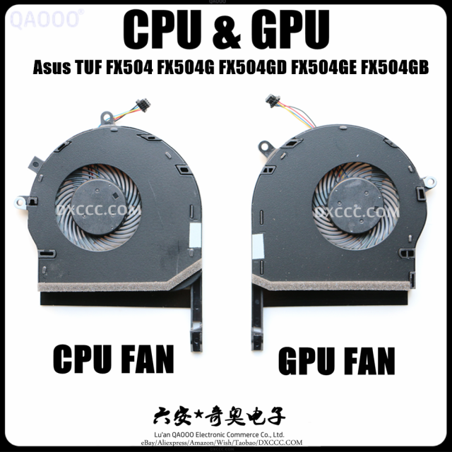 ASUS TUF5 FX80 FX80GD FX80GE FX80GM FX80F ZX80F FZ80F FX504GD FX504GE FX504GB Laptop CPU Cooling Fan