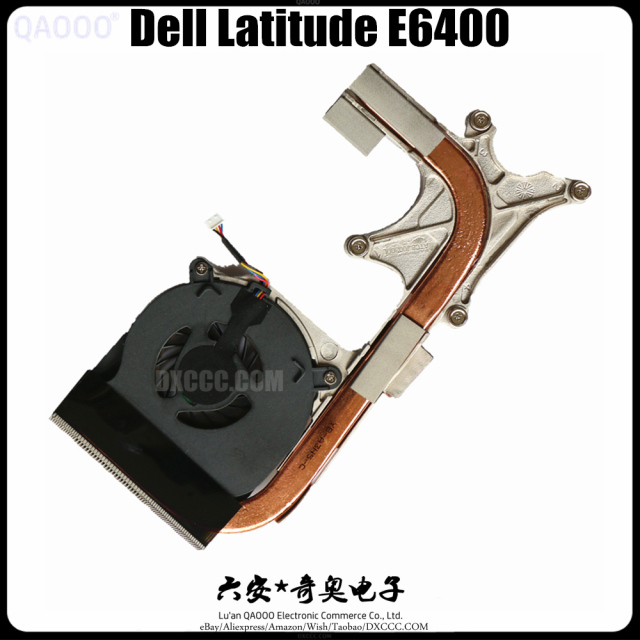 Dell Latitude E6400 CPU Cooling Fan With Heatsink P/N:0FX128
