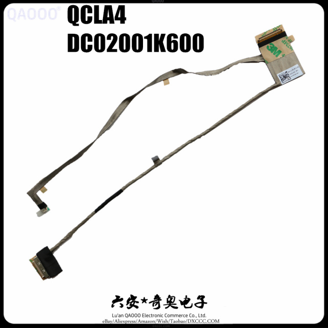 QCLA4 DC02001K600 LCD CABLE For Samsung NP355E4X NP355V4C NP350V4C 3440VX 3440EC 3445VC 3445VX LCD Lvds Cable