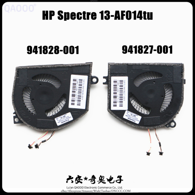 SUNON EG50040S1-CA90-S9A EG50040S1-CA50-S9A 941827-001 941828-001 CPU COOLING FAN FOR HP Spectre 13-AF 13-AF014tu 13-AF002LA 13-AF009TU 13-AF027TU