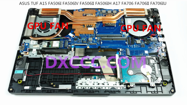 ASUS TUF A15 FA506I FA506IV FA506II FA506IH A17 FA706 FA706II FA706IU FA706IH LAPTOP CPU &amp; GPU COOLING FAN