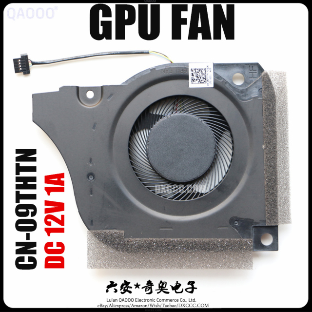 0MRJKK  0C04TH LAPTOP CPU COOLING FAN For DELL G5-5590 G7-7590 G7-7790 CPU &amp; GPU Cooling Fan DC12V 1.0A