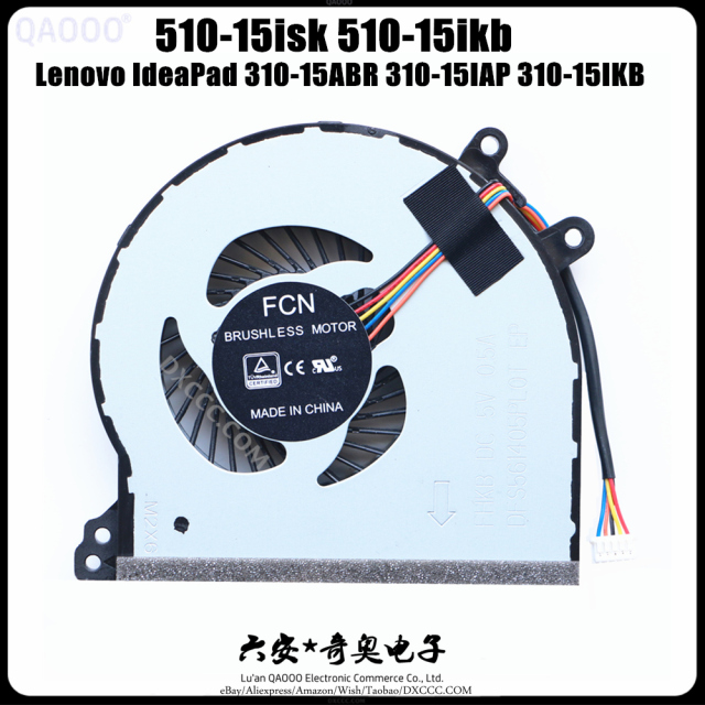 FCN FHKB Cooling Fan For Lenovo 310-14ISK 310-15 310-15isk 510-15isk 510-15ikb CPU Cooling Fan