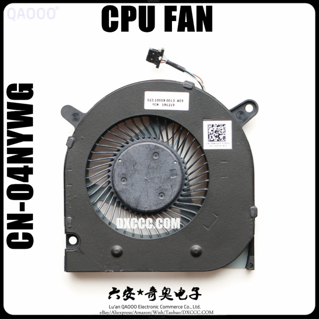 DELL G5 SE Gaming Laptop CPU &amp; GPU Cooling Fan