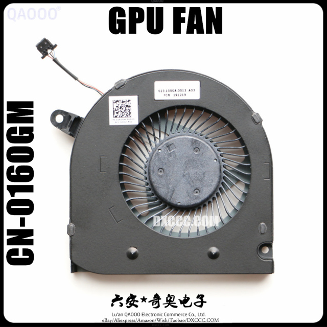 DELL G5 SE Gaming Laptop CPU &amp; GPU Cooling Fan