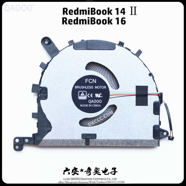 XIAOMI MI RedmiBook 16  XMA2001-AB XMA2007-AB CPU Cooling Fan