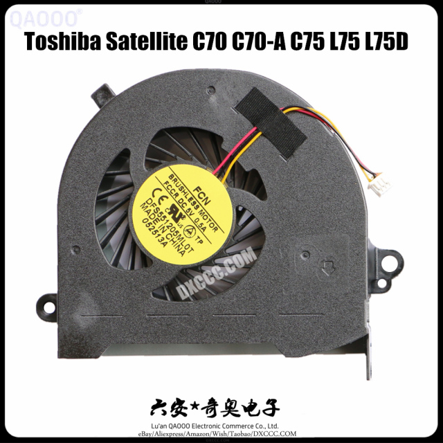 Toshiba Satellite C70 C70-A C75 L75 L75D CPU Cooling Fan FORCECON DFS551205ML0T FCCR DC5V 0.5A