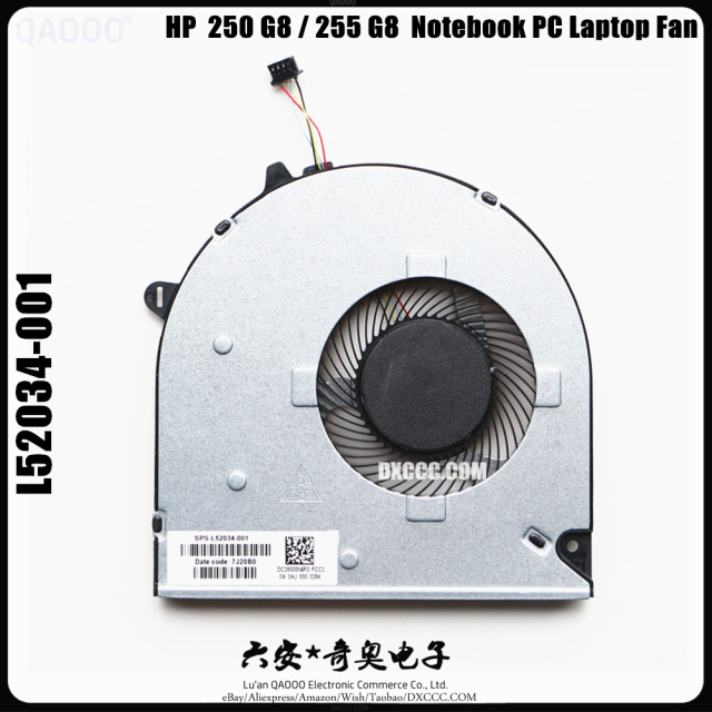 HP 250 G8 / 255 G8 Notebook PC Laptop Fan