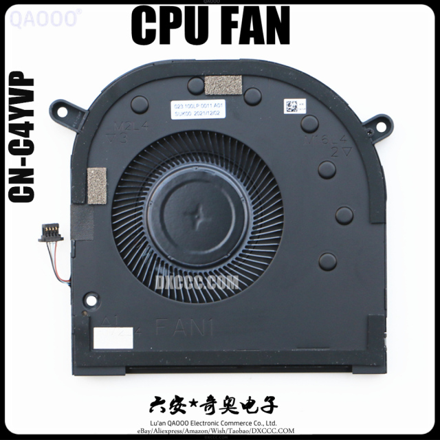 SUNON EG50050S1-CG11-S9A 023.100LP.0011 EG50050S1-CG21-S9A 023100LR.001 FOR DELL XPS 17 9700 9710 CPU COOLING FAN 0XR6Y C4YVP